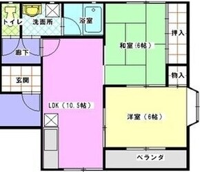 カーサ葵の物件間取画像